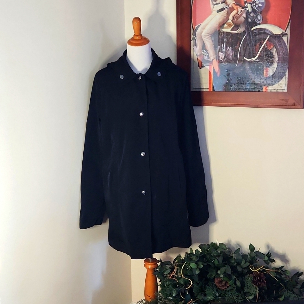 Nautica Hooded Raincoat